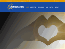Tablet Screenshot of kindness-matters.org